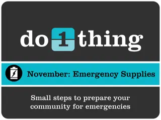 Emergency Preparedness: Essential Supplies and Tips