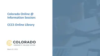 Transforming Online Library Services for Student Success