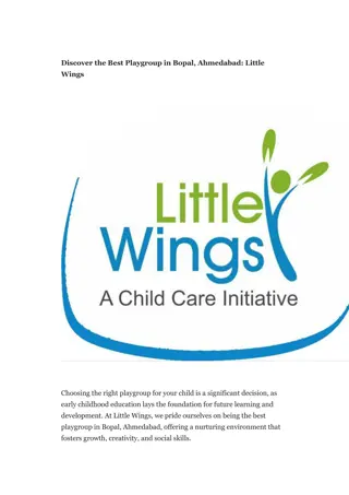 Little Wings Playgroup | Best Early Childhood Education in Bopal, Ahmedabad