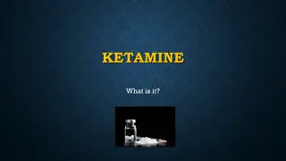 Ketamine: Effects, Risks, and Harm Reduction