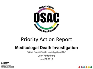 Subcommittee on Medicolegal Death Investigation Standards