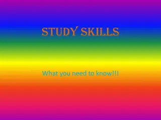 Effective Study Skills and Tips for Academic Success