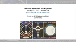 Successful Technology Showcase for Planetary Science - A Networking Triumph