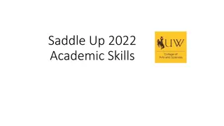 Enhancing Academic Skills at Saddle Up 2022: Two Days of Learning and Growth