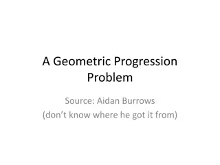 Solving a Geometric Progression Problem with Given Differences