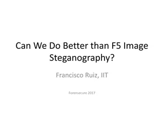 Challenges and Detection Techniques in F5 Image Steganography