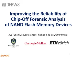 Enhancing NAND Flash Memory Chip-Off Forensic Analysis Reliability