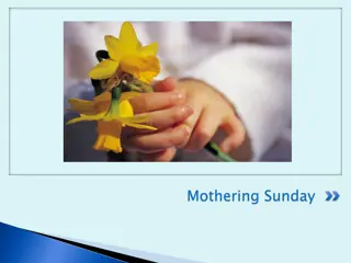 History and Tradition of Mothering Sunday Celebrations