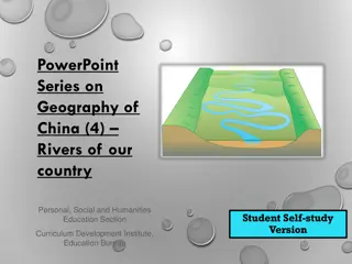 Distribution Pattern of River Zones in China