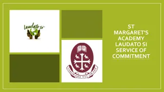 Laudato Si Service of Commitment at St. Margaret's Academy