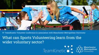 Enhancing Sports Volunteering through Insights from the Voluntary Sector