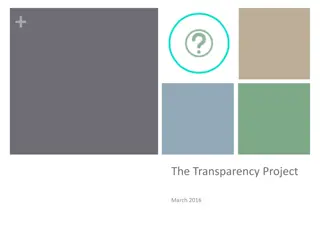 The Transparency Project - Enhancing Understanding of Family Law