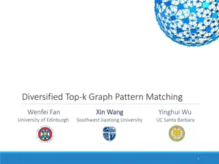 Graph Pattern Matching Challenges and Solutions