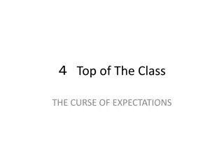 The Curse of Expectations in Education