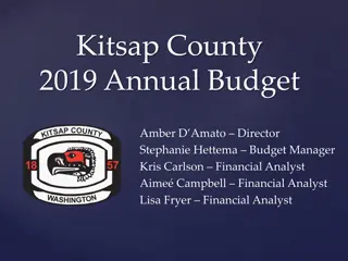 Kitsap County 2019 Annual Budget Overview