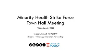 Challenges and Disparities in Minority Health and Workforce