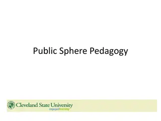 Exploring Public Sphere Pedagogy at CSU: A Civic Engagement Initiative