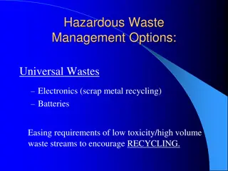 Effective Hazardous Waste Management Strategies for Electronics and Batteries