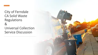 Overview of Ferndale, CA Solid Waste Regulations & Universal Collection Service