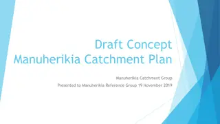 Manuherikia Catchment Management Plan Overview