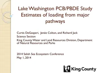 Lake Washington PCB/PBDE Study Estimates and Loading Pathways