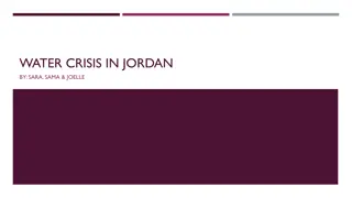 Addressing the Water Crisis in Jordan: Causes, Consequences, and Solutions