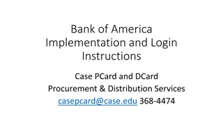 Bank of America Card Transition Instructions