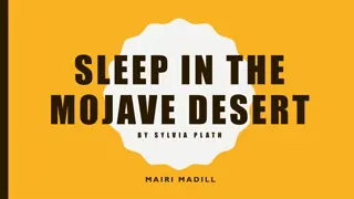 Exploring Isolation and Nature in Sylvia Plath's 'Sleep in the Mojave Desert'