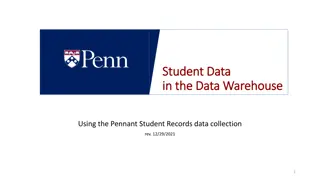 Getting Started with Pennant Student Records in Data Warehouse