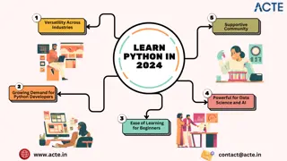 Python course and career trends in 2024- ACTE Technologies