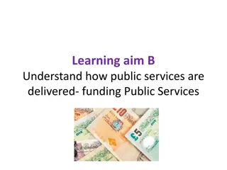 Public Services Funding and Accountability