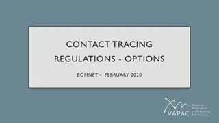 Contact Tracing Regulations and Compliance Guidelines, February 2020