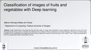 Classification of Fruits and Vegetables with Deep Learning in Sergipe