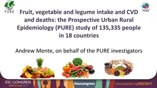 Association of Fruit, Vegetable, and Legume Intake with Cardiovascular Disease and Mortality