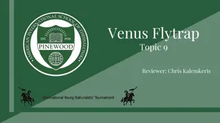 Review of Venus Flytrap Experiment Presentation