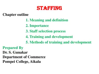 Understanding the Importance of Staffing in Organizations