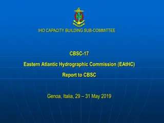 Eastern Atlantic Hydrographic Commission Capacity Building Sub-Committee Report