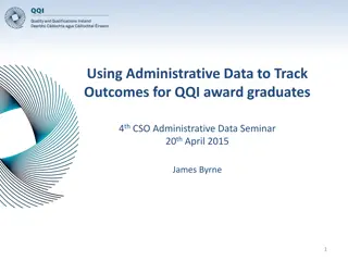 Analyzing QQI Award Graduates' Outcomes Using Administrative Data