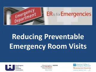 Strategies to Reduce Preventable Emergency Room Visits