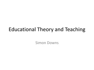 Insights into Educational Theory and Teaching Approaches