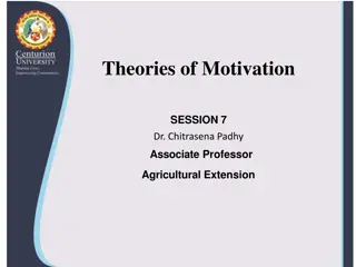 Theories of Motivation in Human Behavior