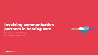 Enhancing Hearing Care Through Communication Partners