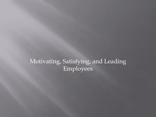 Effective Employee Motivation and Leadership Strategies