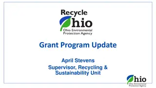 Grant Program Update - Water Bottle Refilling Station Initiative