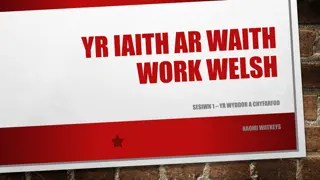 Learn Welsh Alphabet and Pronunciation