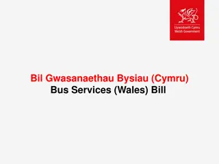 Enhancing Bus Services Legislation in Wales