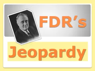 FDR's Jeopardy: A Historic Quiz Challenge