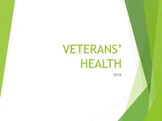 Understanding Veterans' Health and Care in the UK