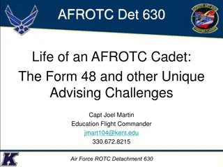 The Importance of AFROTC Form 48 for Cadet Graduation