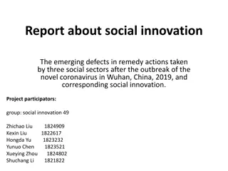 Addressing Emerging Defects in Social Sectors Post Novel Coronavirus Outbreak in Wuhan: A Study on Social Innovation